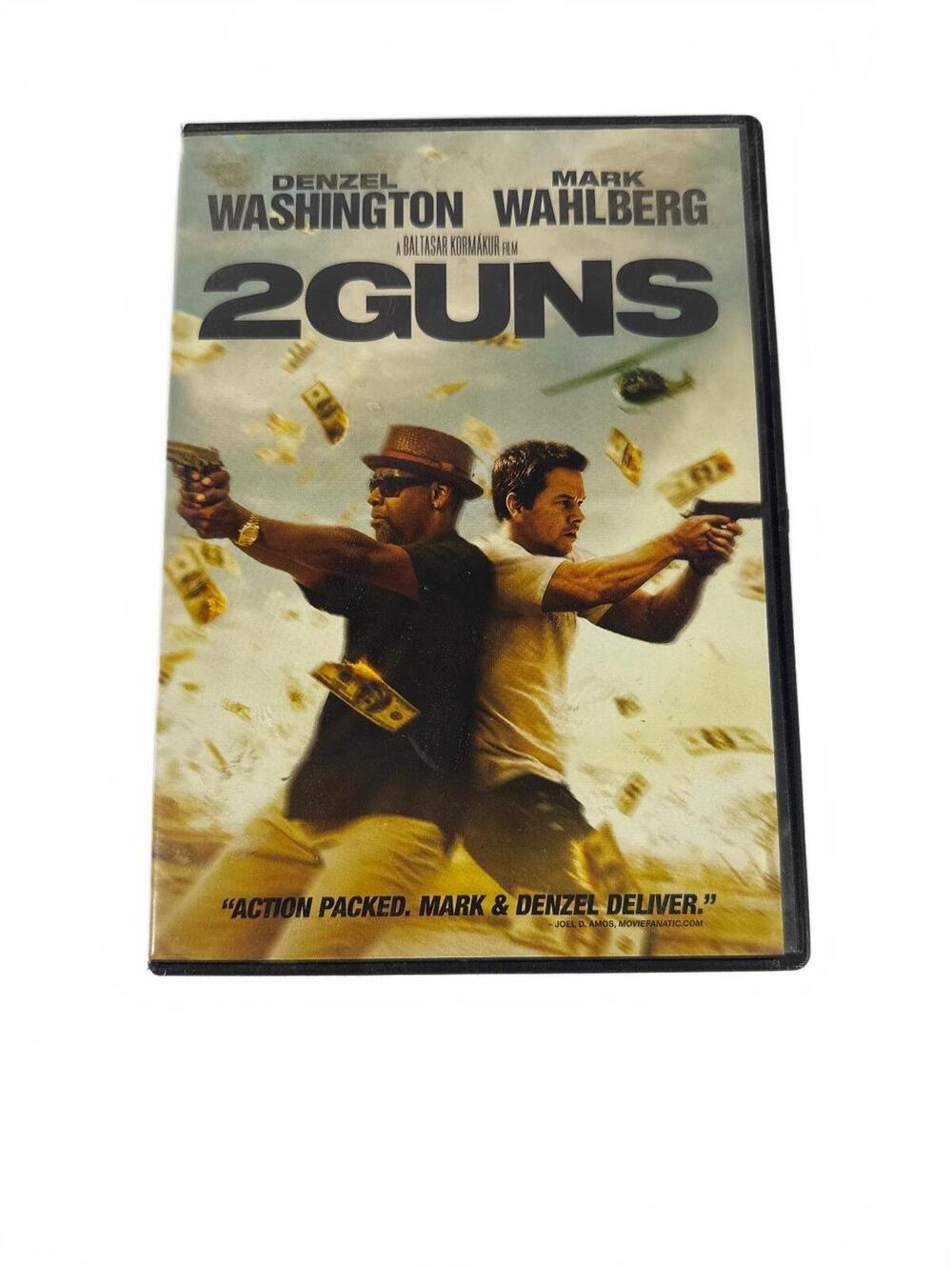 2 Guns DVD Movie Starring Denzel Washington & Mark Wahlberg